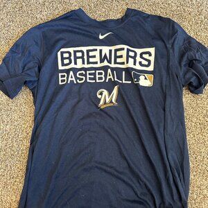 Brewers Nike Navy T-Shirt
